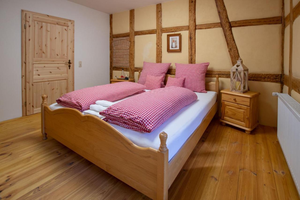 Naturhof-Papiermuehle 2 Bett-Zimmer Rosenrot Bollberg المظهر الخارجي الصورة