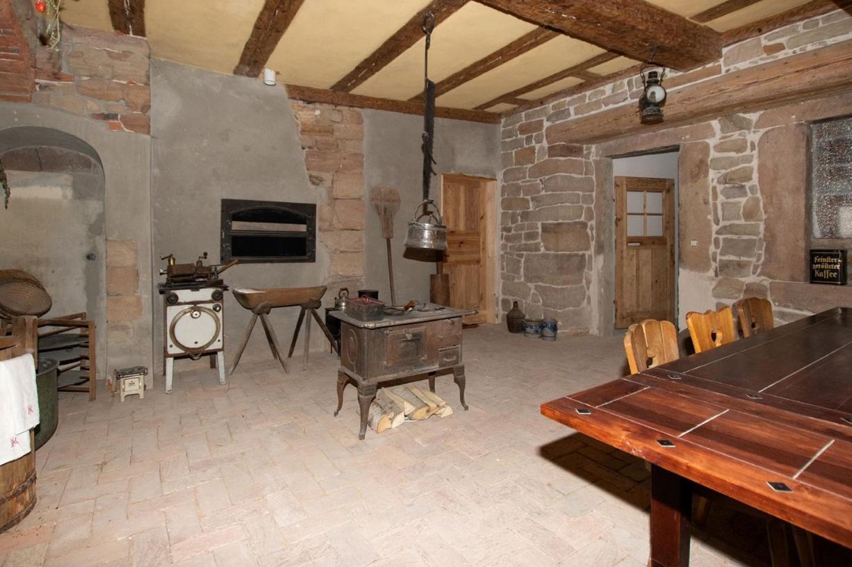 Naturhof-Papiermuehle 2 Bett-Zimmer Rosenrot Bollberg المظهر الخارجي الصورة