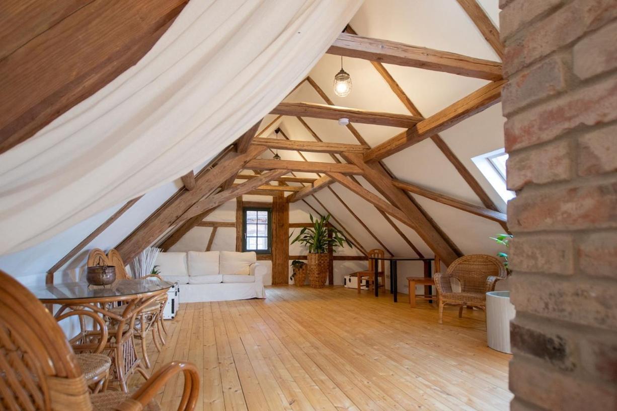 Naturhof-Papiermuehle 2 Bett-Zimmer Rosenrot Bollberg المظهر الخارجي الصورة